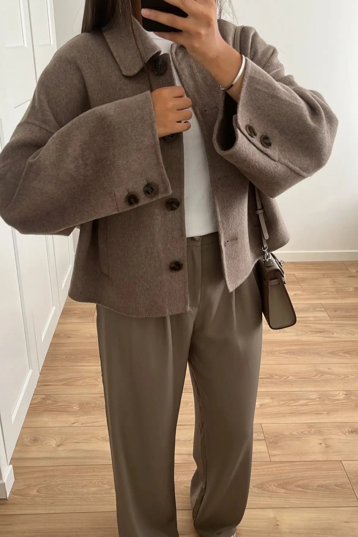 Celeste | Women’s Oversized Coat – Elegant Wool-Blend Winter Staple