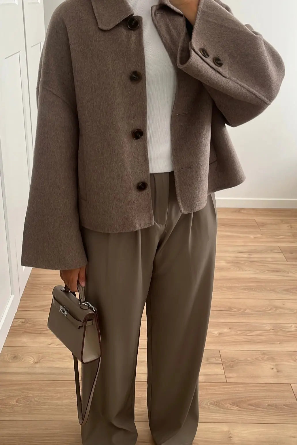 Celeste | Women’s Oversized Coat – Elegant Wool-Blend Winter Staple