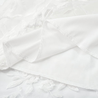 Serena | Women’s Embroidered Cocktail Dress – Elegant Lace Mesh for Weddings & Events